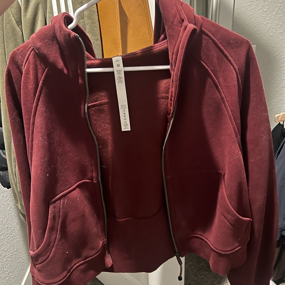 Lululemon scuba zip up sweater